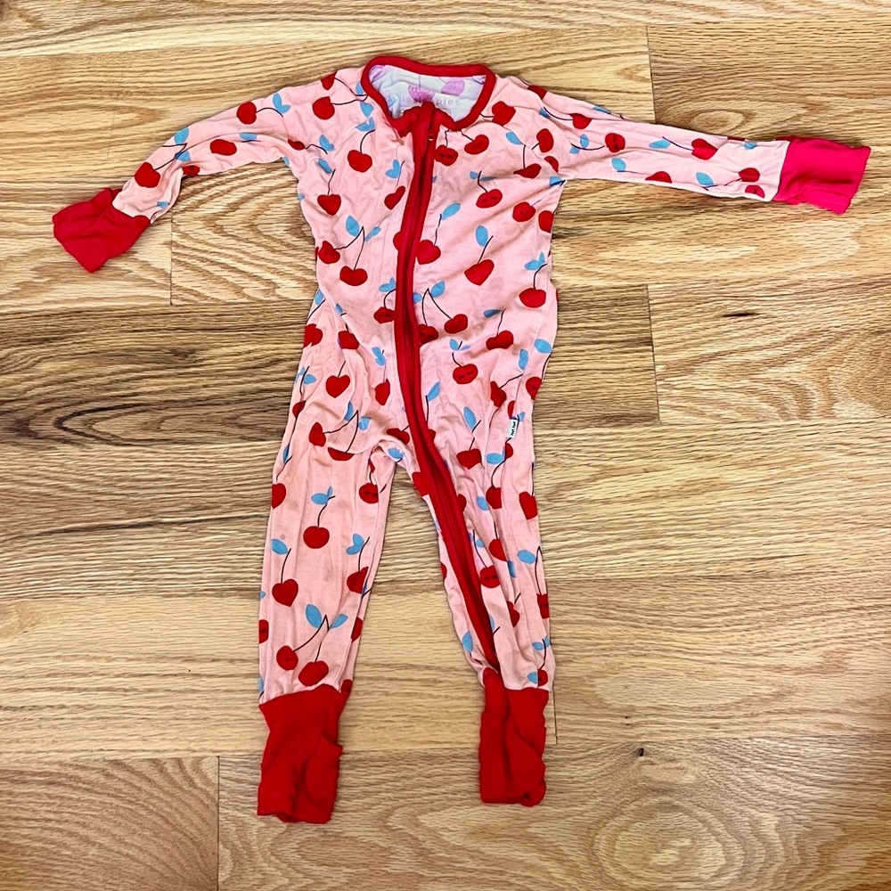 Little Sleepies Cherries Zippy Sleeper